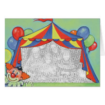 CIRCUS PARTY CARD