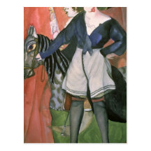 Circus Scene, 1917 Postcard
