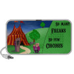 Circus Scene Doodle Speaker