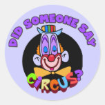 Circus T-shirts and Gifts Sticker