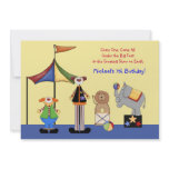 Circus Tent Party Invitation