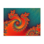 Circus Triple Twirl Postcard