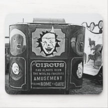 Circus Wagon Vintage 1937 Montana Photo Mousepad