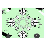 Cirq de Circle Gift Tag Business Card Template