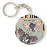 Cirque D'Hiver - Les Papillons Noir Et Blanc Keychains