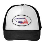 Cisco Beach Oval Design. Trucker Hat