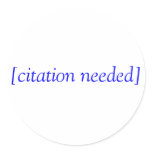 [citation needed] stickers