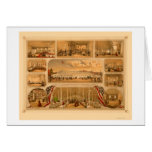 Citizens Volunteer Hospital by P.S. Duval 1862 cards