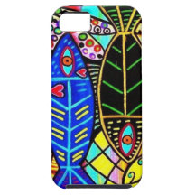 Citrine Coral Fish iPhone 5 Cover