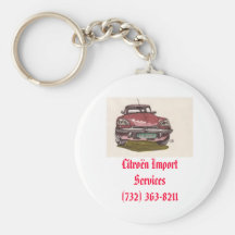 citroen_ds_pour_kayork_5, Citron Import Servic... Keychain