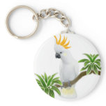 Citron Cockatoo Keychain