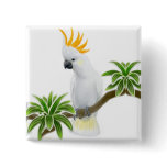 Citron Cockatoo Pin buttons