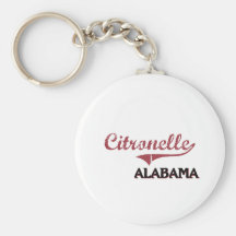 Citronelle Alabama City Classic Key Chains