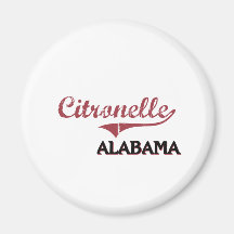 Citronelle Alabama City Classic Refrigerator Magnets