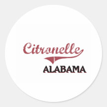 Citronelle Alabama City Classic Stickers