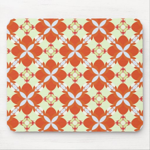 Citrus Avunclover Nostalgic Pattern Mouse Mats