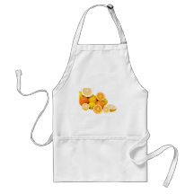 citrus fruit apron