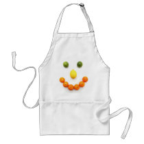 Citrus Fruit Smiley Smile Apron