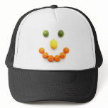 Citrus Fruit Smiley Smile Trucker Hat