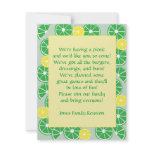 Citrus Fun Invitation
