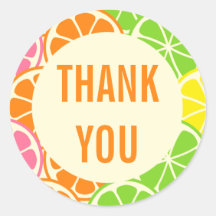 Citrus Party Sticker