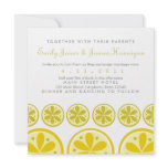 Citrus Pattern Invitation