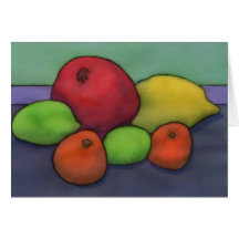 Citrus & Pomegranate Notecard