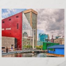 City - Baltimore MD - Harbour Place - Future City Personalised Flyer