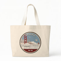 City by the bay, San Francisco California Tote Bag