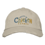 City Chicken Farmer Embroidery Hat Embroidered Hat