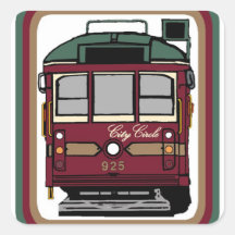 City Circle Tram Stickers
