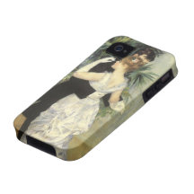 City Dance by Renoir, Vintage Impressionism Art Vibe iPhone 4 Cover
