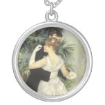 City Dance by Renoir, Vintage Impressionism Art Custom Necklace