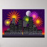 CITY FIREWORKS posters