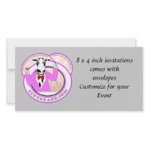 City Graze Pink Photo Greeting Card