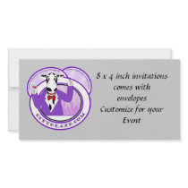 City Graze Purple Photo Card Template