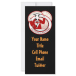 City Graze Red Rack Card