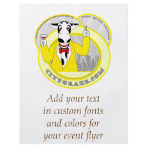 City Graze Yellow Custom Flyer