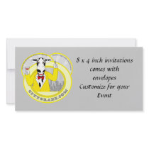 City Graze Yellow Photo Greeting Card