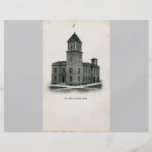 City Hall , Hillinga, Vintage Flyer