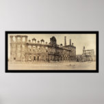 City Hall Rheims Photo 1919 posters