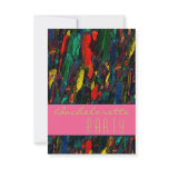 City Life ~ UNISEX Invitation / RSVP 3.5x5