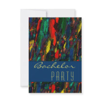 City Life ~ UNISEX Invitation / RSVP 3.5x5