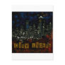 City Lights Seattle Postcard