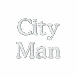 City Man embroidered shirts