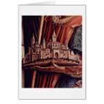 City Model Camerino'S By Carlo Crivelli Greeting Card