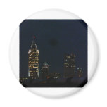 City Nights City Lights Magnet
