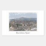 City of Barcelona Spain Cityscape Sticker