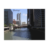 City of Chicago & Lake Michigan Sketch Post Cards