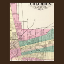 City of Columbus, Franklin County, Ohio postcards